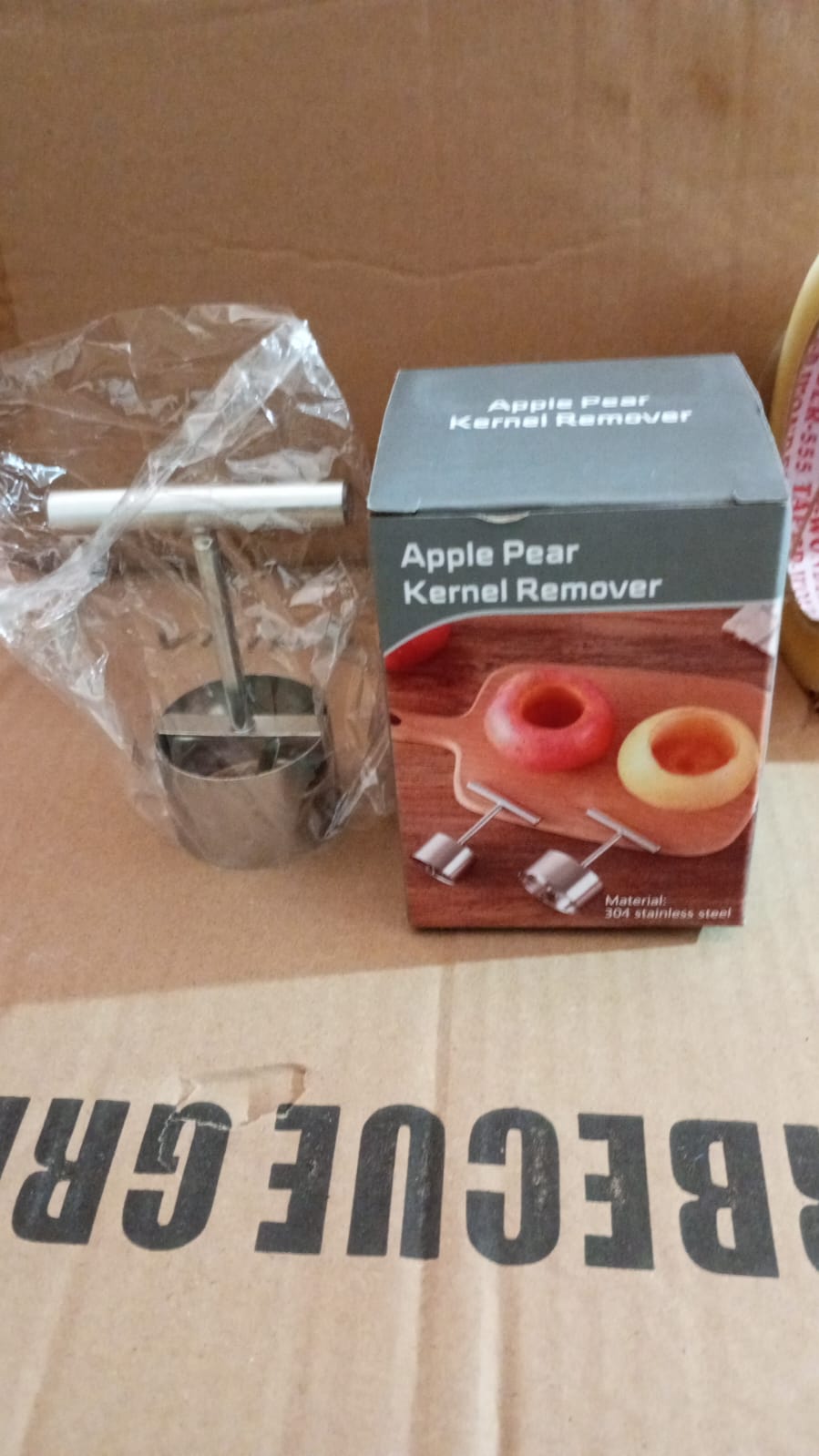 10016 Corer Pear Core Separator Vegetable Core Remover Seeder Cutter Pitter Fruit Hole Remover Coring Tool (1 Pc) 10016 Corer Pear Core Separator Vegetable Core Remover Seeder Cutter Pitter Fruit Hole Remover Coring Tool (1 Pc)